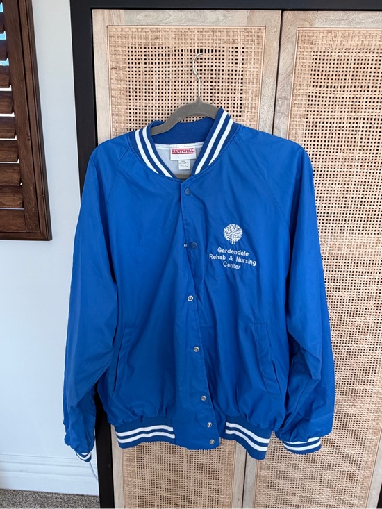 Hartwell Other - Gardendale Rehab & Nursing Center Blue Varsity Bomber Jacket